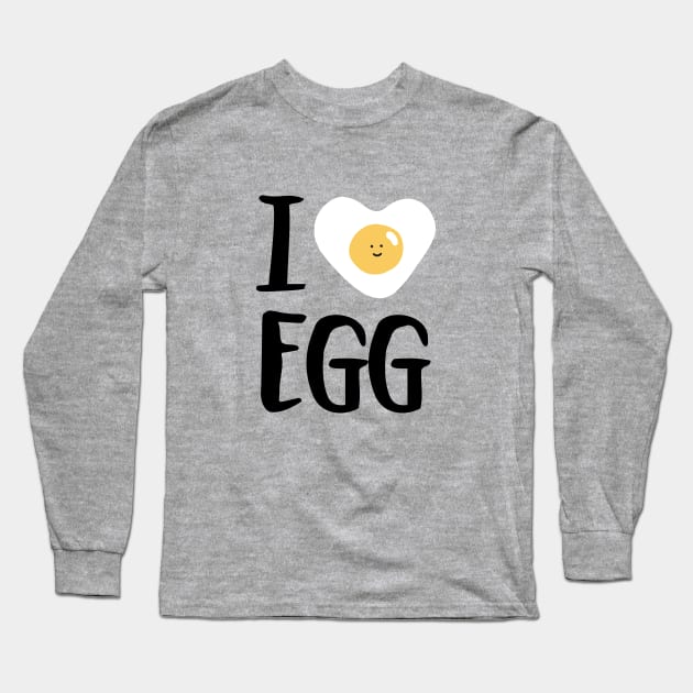 I Heart Egg Long Sleeve T-Shirt by itscathywu